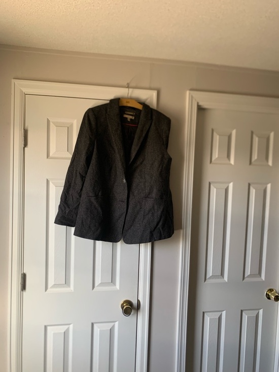 Talbots Jackets & Blazers - Talbots Charcoal Gray Women's Blazer Jacket